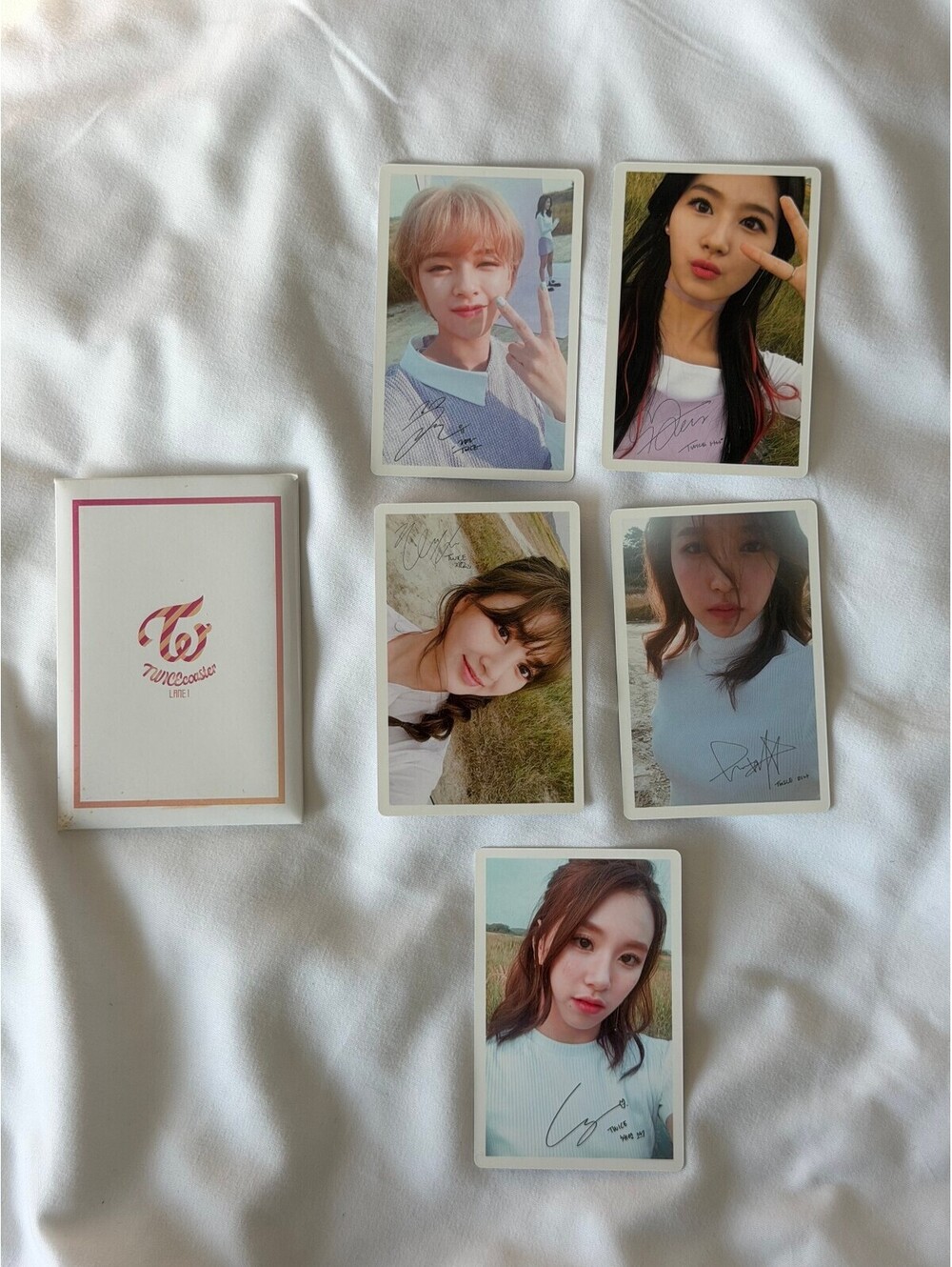 Twice TWICECOASTER LANE 1 Pre Order Benefit (POB) Photocard Partial Pack